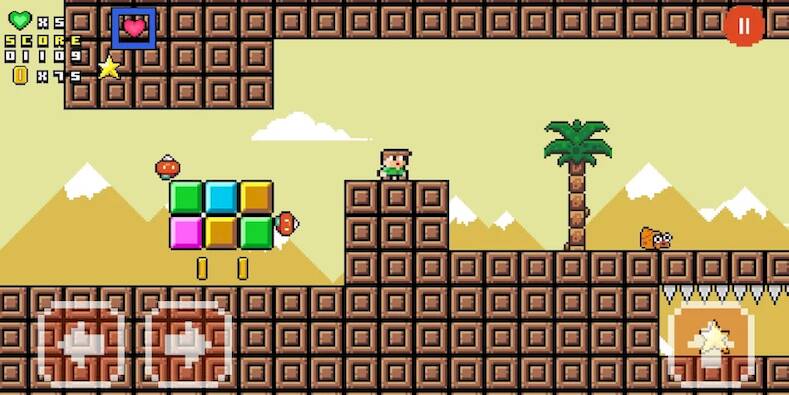 Скачать взломанную Super Oliver World [Много денег] MOD apk на Андроид