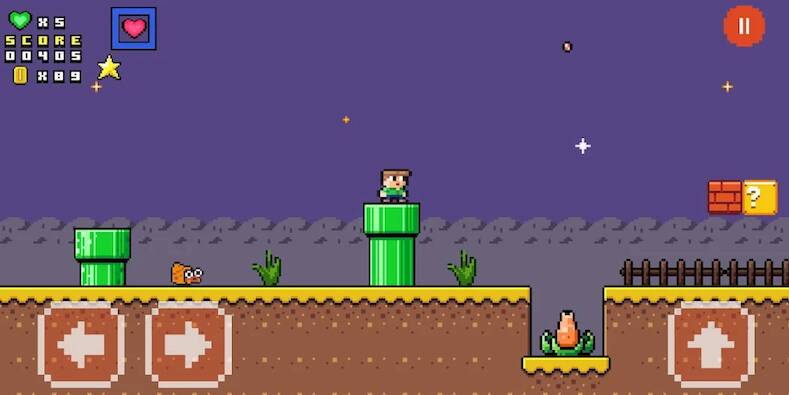 Скачать взломанную Super Oliver World [Много денег] MOD apk на Андроид