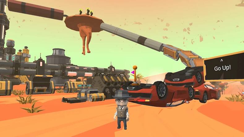 Скачать взломанную Going Up: 3D Space Parkour [Мод меню] MOD apk на Андроид
