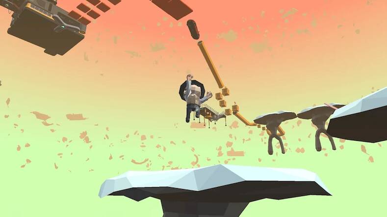 Скачать взломанную Going Up: 3D Space Parkour [Мод меню] MOD apk на Андроид