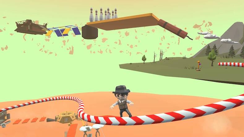 Скачать взломанную Going Up: 3D Space Parkour [Мод меню] MOD apk на Андроид