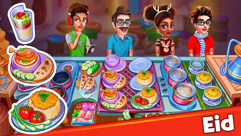 Скачать взломанную Halloween Madness Cooking Game [Мод меню] MOD apk на Андроид