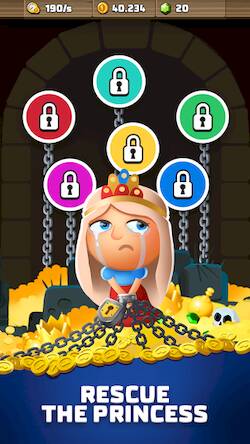 Скачать взломанную King Royale : Idle Tycoon [Много денег] MOD apk на Андроид