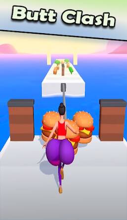 Скачать взломанную Twerk Race 3D Body Run [Много денег] MOD apk на Андроид