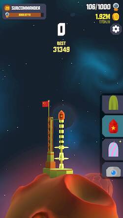 Скачать взломанную Space Frontier 2 [Много денег] MOD apk на Андроид