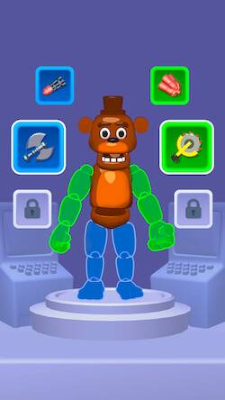 Скачать взломанную Merge Ragdoll Fighting [Мод меню] MOD apk на Андроид