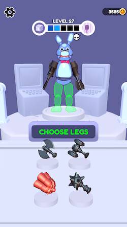 Скачать взломанную Merge Ragdoll Fighting [Мод меню] MOD apk на Андроид