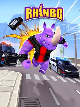 Скачать взломанную Rhinbo - Runner Game [Много монет] MOD apk на Андроид