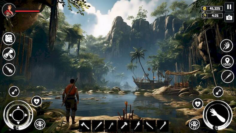 Скачать взломанную Hero Jungle Adventure Games 3D [Много монет] MOD apk на Андроид