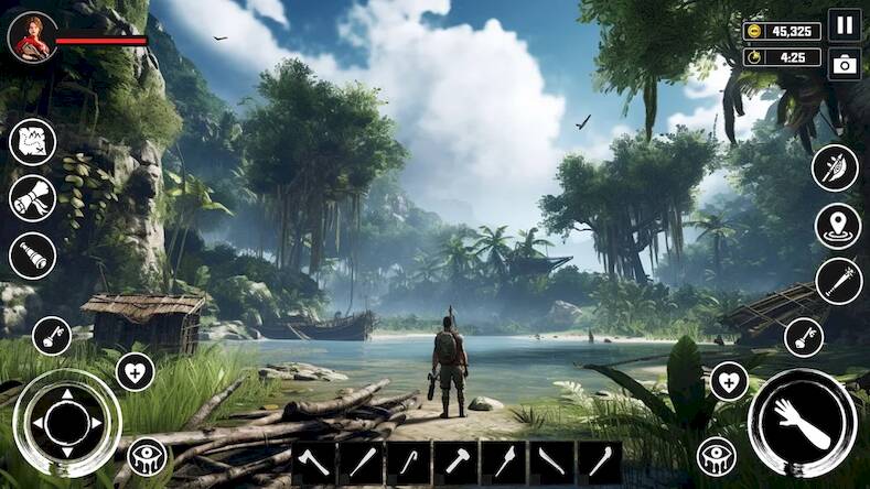 Скачать взломанную Hero Jungle Adventure Games 3D [Много монет] MOD apk на Андроид