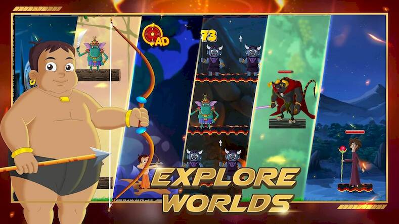 Скачать взломанную Chhota Bheem Shoot the Leyaks [Много монет] MOD apk на Андроид