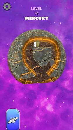 Скачать взломанную Asteroid Miner [Много денег] MOD apk на Андроид