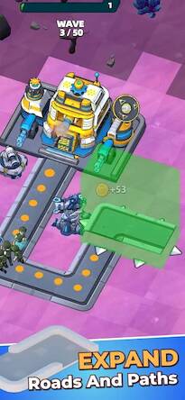 Скачать взломанную Island Defense TD - Tower War [Мод меню] MOD apk на Андроид