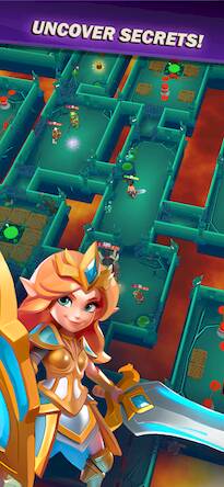 Скачать взломанную Great Dungeon Go [Бесплатные покупки] MOD apk на Андроид