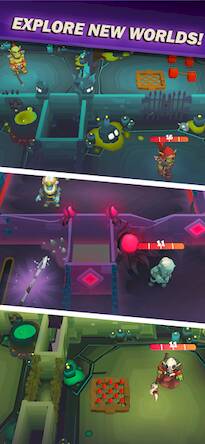 Скачать взломанную Great Dungeon Go [Бесплатные покупки] MOD apk на Андроид