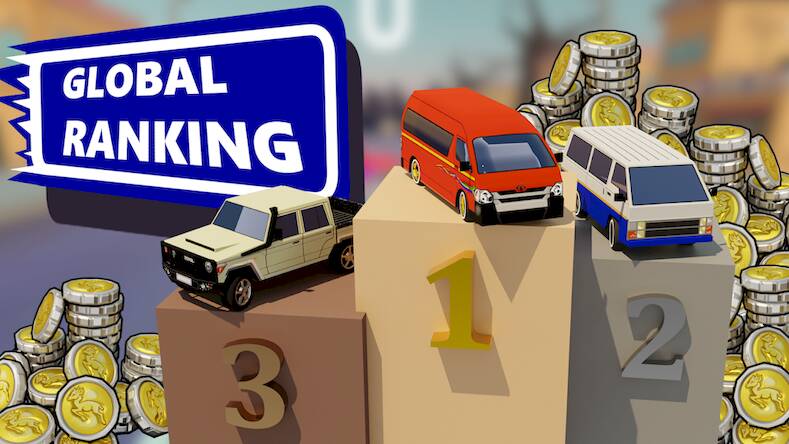 Скачать взломанную Taxi Ranked [Много денег] MOD apk на Андроид
