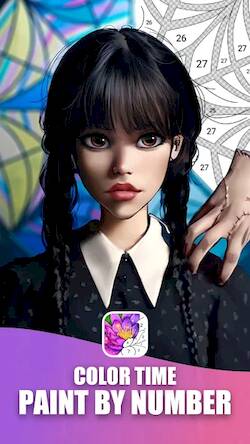 Скачать взломанную Color Time - Paint by Number [Много денег] MOD apk на Андроид