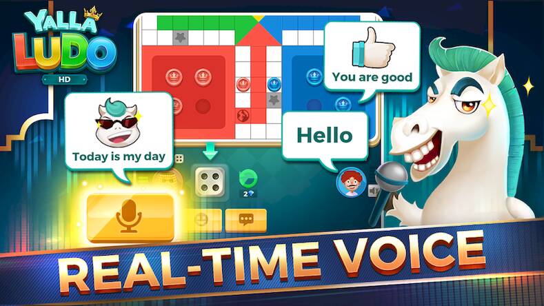 Скачать взломанную Yalla Ludo HD [Бесплатные покупки] MOD apk на Андроид