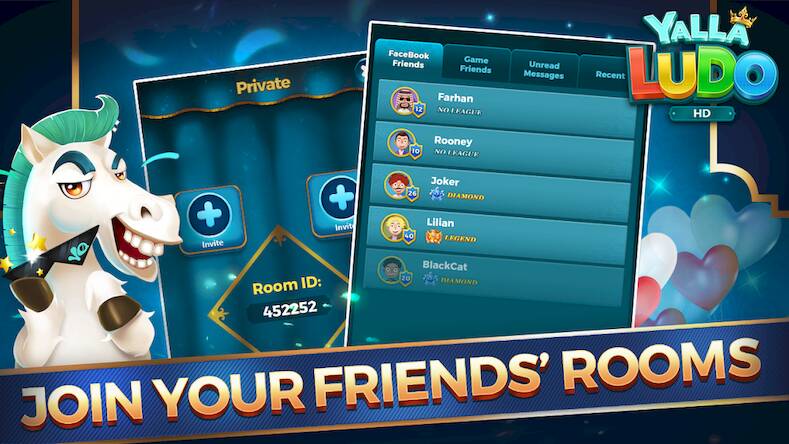 Скачать взломанную Yalla Ludo HD [Бесплатные покупки] MOD apk на Андроид