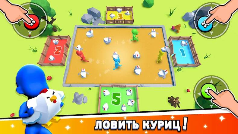 Скачать взломанную Игры на 2 3 4 игрока [Много денег] MOD apk на Андроид