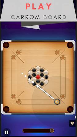Скачать взломанную Carrom Board Offline [Бесплатные покупки] MOD apk на Андроид