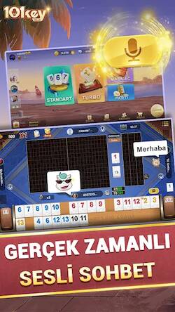 Скачать взломанную 101 Okey Yalla - Sesli Oda [Мод меню] MOD apk на Андроид
