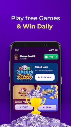 Скачать взломанную Rush: Ludo, Carrom Game Online [Бесплатные покупки] MOD apk на Андроид