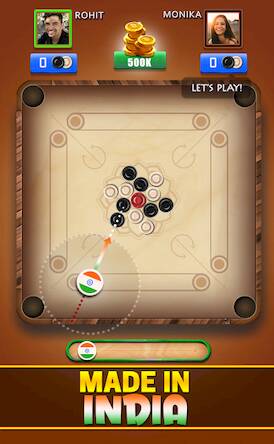 Скачать взломанную Carrom Club: Carrom Board Game [Много денег] MOD apk на Андроид