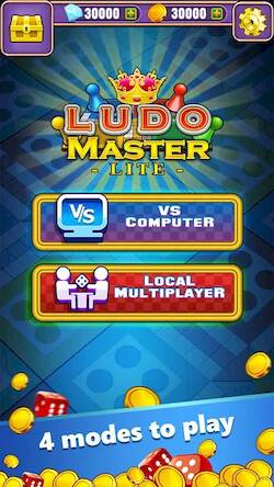 Скачать взломанную Ludo Master™ Lite - Dice Game [Бесплатные покупки] MOD apk на Андроид