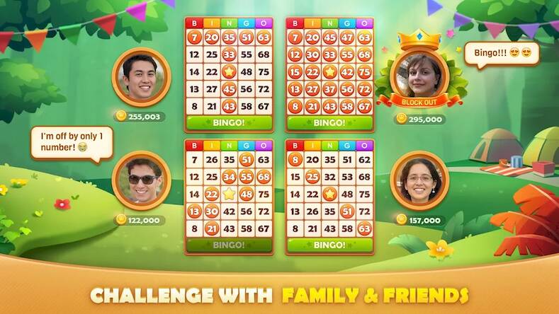 Скачать взломанную Bingo Land-Classic Game Online [Бесплатные покупки] MOD apk на Андроид