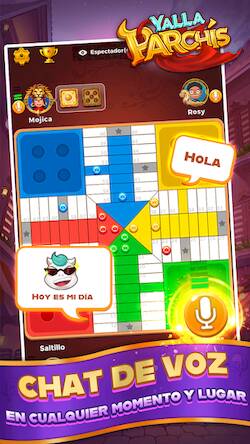 Скачать взломанную Yalla Parchís [Много монет] MOD apk на Андроид