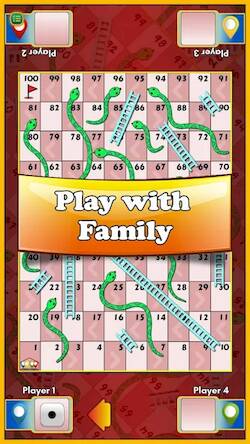Скачать взломанную Snakes and Ladders King [Много монет] MOD apk на Андроид