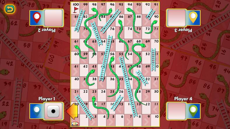Скачать взломанную Snakes and Ladders King [Много монет] MOD apk на Андроид