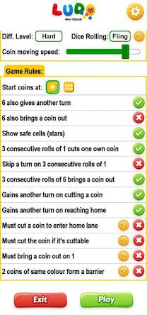 Скачать взломанную Ludo Neo-Classic: King of Dice [Много монет] MOD apk на Андроид