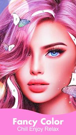 Скачать взломанную Fancy Color - Paint By Number [Мод меню] MOD apk на Андроид