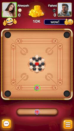 Скачать взломанную Carrom Party [Много монет] MOD apk на Андроид