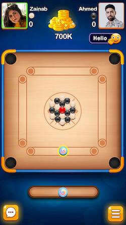 Скачать взломанную Carrom Party [Много монет] MOD apk на Андроид