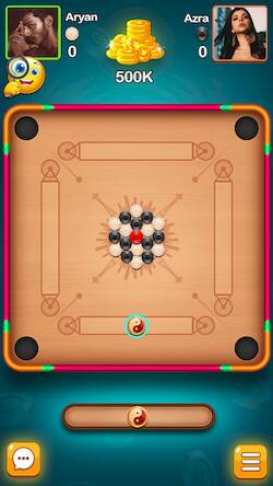 Скачать взломанную Carrom Party [Много монет] MOD apk на Андроид
