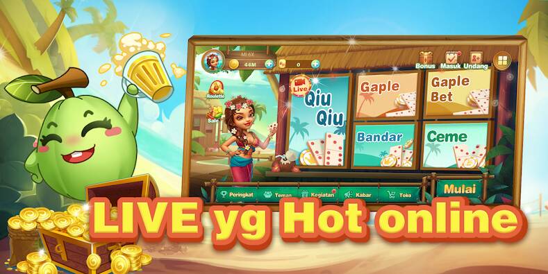 Скачать взломанную Domino QiuQiu Zumba [Мод меню] MOD apk на Андроид