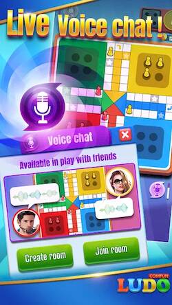Скачать взломанную Ludo Comfun Online Live Game [Бесплатные покупки] MOD apk на Андроид