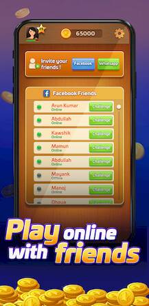 Скачать взломанную Carrom Gold: Online Board Game [Много монет] MOD apk на Андроид