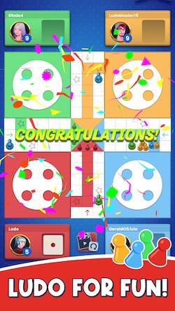 Скачать взломанную Ludo - Offline Board Game [Мод меню] MOD apk на Андроид