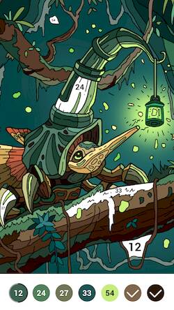 Скачать взломанную Раскраски по номерам [Бесплатные покупки] MOD apk на Андроид