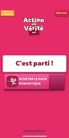 Скачать взломанную Action ou Vérité - Hot [Мод меню] MOD apk на Андроид