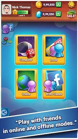 Скачать взломанную Ludo Royal - Online King [Много денег] MOD apk на Андроид