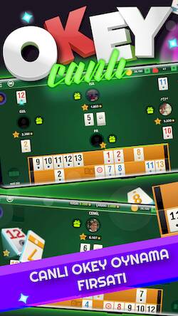 Скачать взломанную OKEY - Canlı [Бесплатные покупки] MOD apk на Андроид
