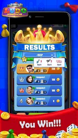 Скачать взломанную Ludo Kingdom Online Board Game [Бесплатные покупки] MOD apk на Андроид