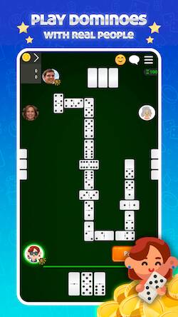 Скачать взломанную Dominoes Online - Classic Game [Много монет] MOD apk на Андроид