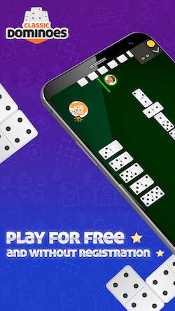 Скачать взломанную Dominoes Online - Classic Game [Много монет] MOD apk на Андроид