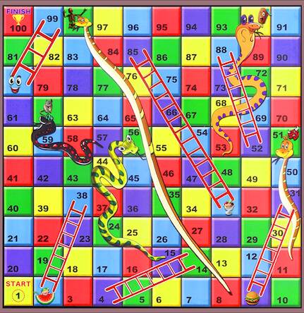 Скачать взломанную Snake and ladder [Бесплатные покупки] MOD apk на Андроид